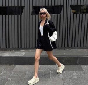 hack dáng cùng dép sục nữ đế cao